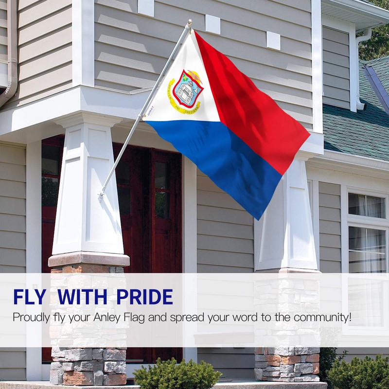 Anley Fly Breeze 3x5 Foot Sint Maarten Flag - Vivid