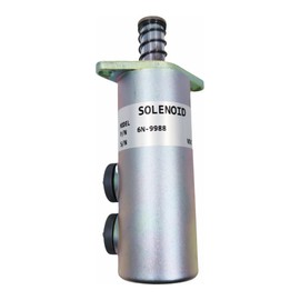 SPJIUQI 12V Shut off Solenoid 6N-9988 240-22099 Fits Caterpillar 3208 3412 Engine Excavator 225 Cold Planer PR-1000 PR-1000C Paving Compactor CP-553 CS-551 CS-553 PS-500 CB-614