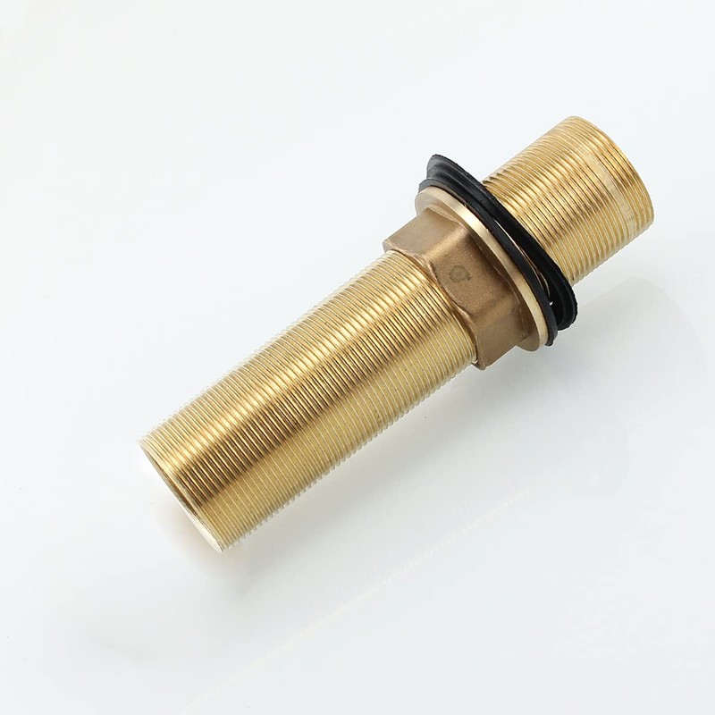 Faucet Fittings Nipple Locknut Kit Extension Threaded Pipe Longer Mounting