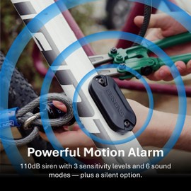 Guardian Alarm Guardian Alarm– Loud 110dB Motion Alarm with 800ft Wireless Alert, Item Locator, Waterproof & Tamperproof, Hidden Secure Mount for Bike, Motorcycle, Scooter, Bag, Camping & More