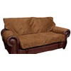 PetSafe Solvit Loveseat Full Coverage Pet Bed Protector, Cocoa