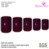Falsche Nägel Bling Art Matte Gel Poliert Glitzer 24 Squoval