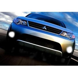 XENON HALOGEN FOG LAMPS driving lights For 2005-2010 MITSUBISHI OUTLANDER