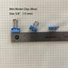 Mini Binder Clips, 5/8" / 0.6 inches / 15 mm