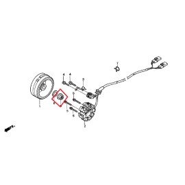 HONDA 12MM FLANGE NUT STATOR CRF250R CRF250X CRF450R CR450X CR125R CR250R CRF150