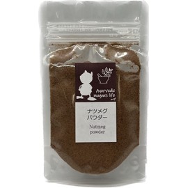 Nutmeg Powder, 0.9 oz (25 g), Indian Ayurvedic Maguu's Life/Spices, Meat Dishes, Odor Eliminating, Scented