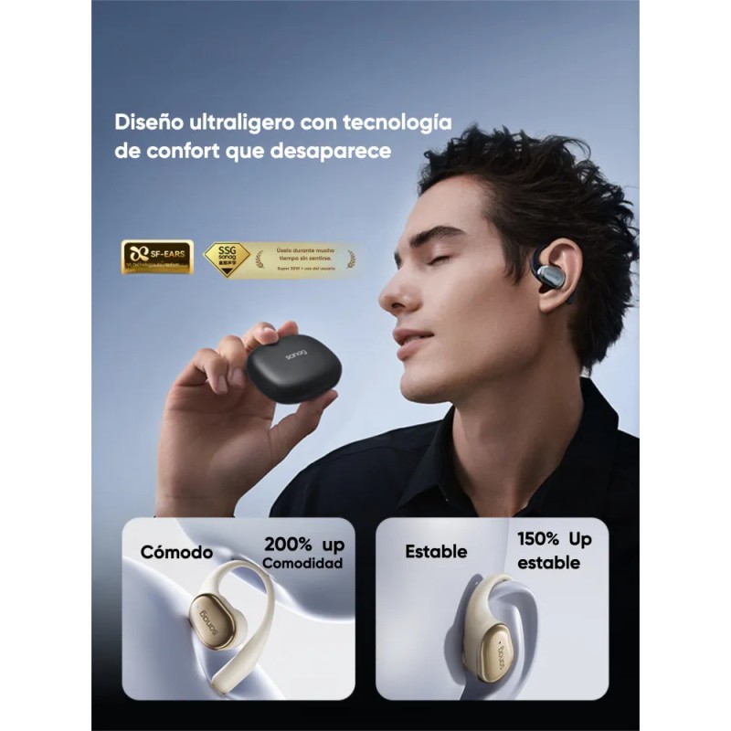 Audfonos Inalmbricos Sanag C16s Bluetooth 5.4, 56h Duracin, Sonido Dolby,