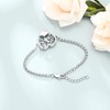 QGJNSGC Cremation Jewelry Tree of Life Heart Urn Bracelet for
