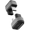 Ezo® USB Type-C Converter Adapter, U-Shaped Design, 180 Degree U-Shaped