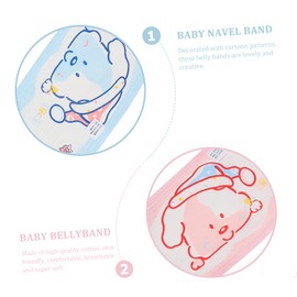 4 Pcs baby cotton cord abdominal binder my registry baby registry belt baby toddler necessities Toddler Bellyband newborn belly protector child