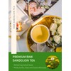 TeeLux Dandelion Root Tea Bags, Premium Raw Dandelion Root Tea,