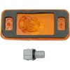 2 x Side Marker Lights Position Lights Orange Galben Reflector