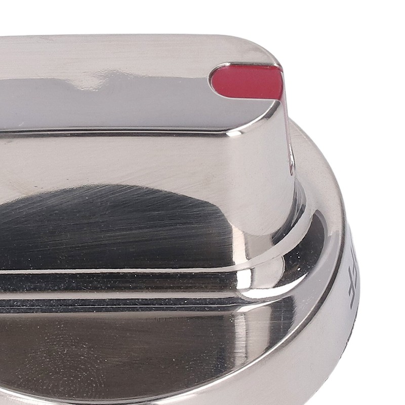 5Pcs Gas Stove Knob Cover Control Dial Knobs Stainless Steel