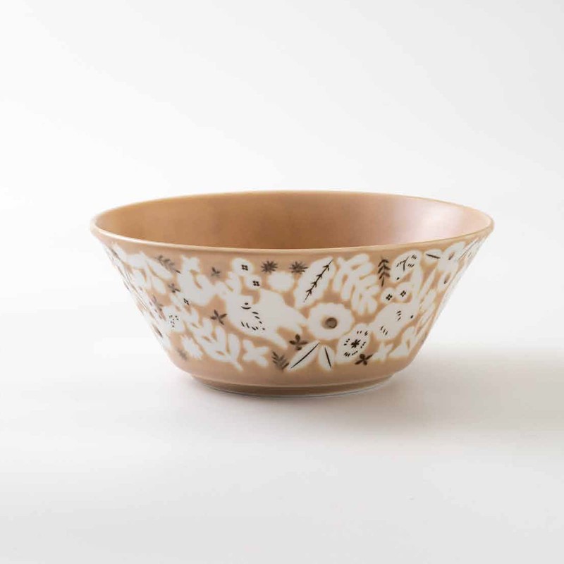 Mino Pottery KUKKA 130 Bowl Latte