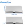 CiciIng Business Card Holder, Stainless Steel Business Card Case, Super