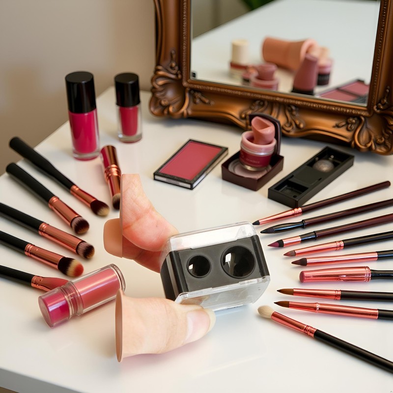 Black Eyeliner Sharpener,Makeup Pencil Sharpener,Pencil Sharpeners, Eyebrow EyelinerPencil Makeup Tools,Eyeliner