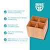 GRAEWE Cutlery Box / Kitchen Utensils Holder with Dividers Bamboo