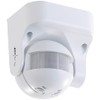 revolt Outdoor Motion Detector: Vertical Pivoting 180° PIR Motion Detector,