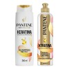 Shampoo 300ml + Crema Para Peinar 300ml Keratina Pantene