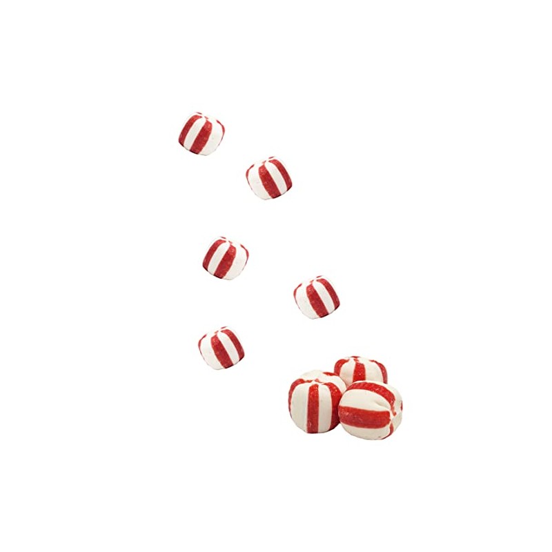 Fruidles Peppermint Puff Candy, After Dinner Mints, Fat-Free, Individually Wrapped