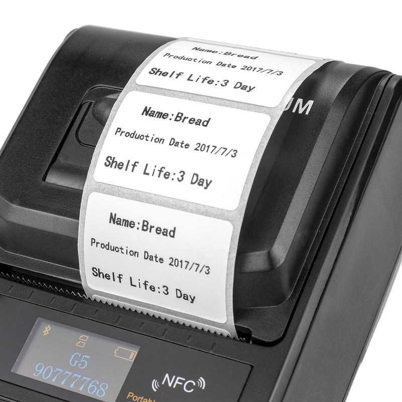 NETUM 5 Rolls/lot Thermal Printing Paper for Thermal Printer Barcode