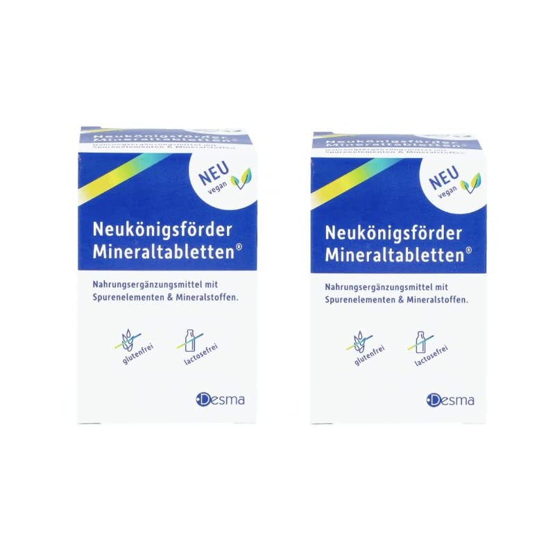 Neukönigsförder mineral tablets (2 x 200 pieces) - original double