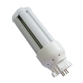 FDL18 FDL18EX-L LED Compact Fluorescent Light, FDL18EX Replacement, LED Fluorescent Light, LED Twin Fluorescent Light, GX10q Base, Standard Type, 360° Luminousness, High Brightness 1040lm, Long Lifespan, 50,000 hh, Energy Saving, Built-in Power Supply, N