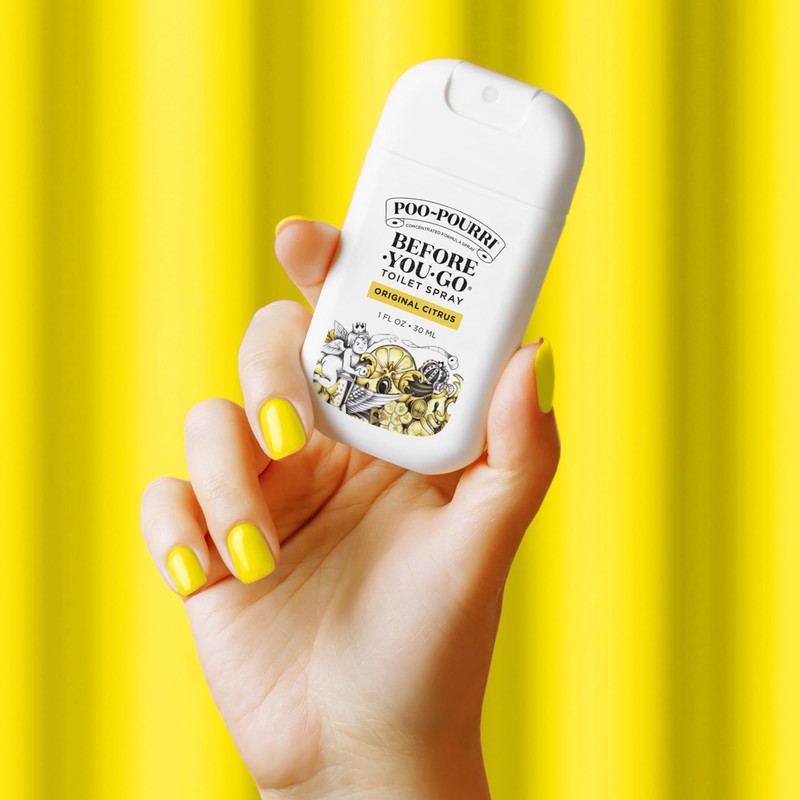 Poo-Pourri Before-You-Go Toilet Spray, Original Citrus, 1 Fl Oz Pocket