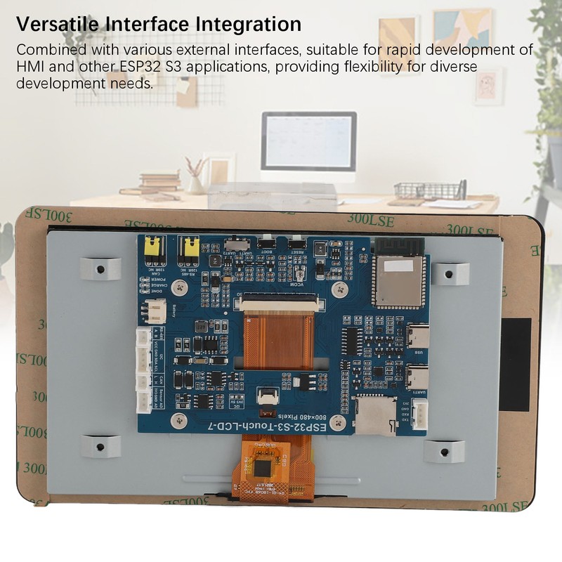 ESP32 S3 7 Inch Capacitive Touch Display Development Board Wireless