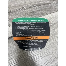 Club Car Golf Cart Steering Wheel Cover #103724901 With Decal #103783001 OEM