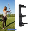 eMagTech Pack of 2 Archery Arm Guards Black with Adjustable