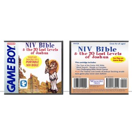 NIV Bible & the 20 Lost Levels of Joshua | (GB) Game Boy - Game Case Only - No Game