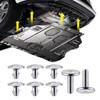 8PCS Engine Splash Shield Bolt Kit – Lower Skid Plate