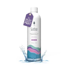 Lee Beauty Professional Callus Remover for Feet - Original Formula with Extra Strength Gel - 8 Oz for Cracked & Dead Dry Skin Supplies Hydrating Kit Nails Skincare - Scent: 8 Ounce (Pack of 1), Style: Original