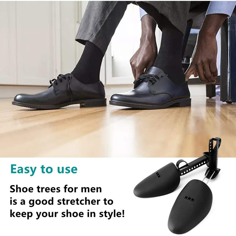 ZJHSXDR 6 Pairs Plastic Shoe Tree Stretcher Shaper for Men