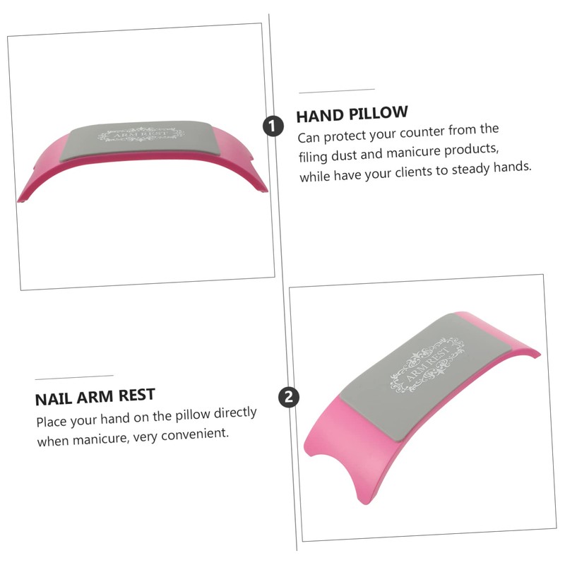 Healeved 3pcs Hand Pillow Cushion for Nail Art Soft Manicure