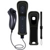 (Black) Remote Controller with Motion Plus for Wii/WII U, 2
