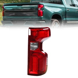 PARTREE Tail Light Assembly Compatible with 2019-2023 Chevy Silverado 1500 Direct Replacement Rear Lamp (Right Passenger Side) Taillights Brake Rear Lamp (Only Fit Factory Led Model)