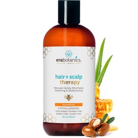 Sulfate Free Argan Oil Shampoo for Dry, Itchy Scalp  Damaged, Frizzy, Oily Hair 8oz Moisturizing Natural Shampoo for Anti Dandruff, Scalp Psoriasis,  