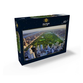 MyPuzzle Aerial View of Central Park Manhattan New York - Premium 100 Piece Jigsaw Puzzle for Adults