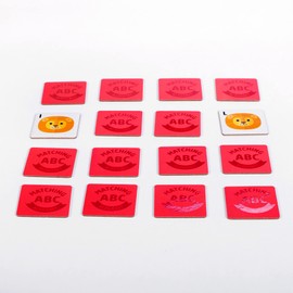 Chuckle & Roar - Matching Game Alphabet - Board Game for Kids 3 and up - Concentration Game for Toddlers - Preschool Game