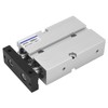 Air Cylinder Pneumatic 2 Piston Rod 2 Shaft Double Action