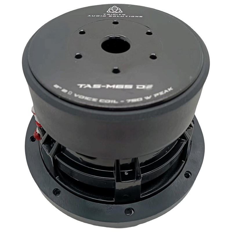 Trinity 6.5 Subwoofer Dual 2 Ohm 750W Car Audio Black