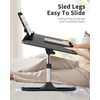 SAIJI Lap Desk for Bed, X-Large Foldable Laptop Table with