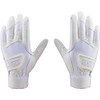 ZETT BG16811HSW Baseball Batting Gloves, For High School Students, Ambidextrous,