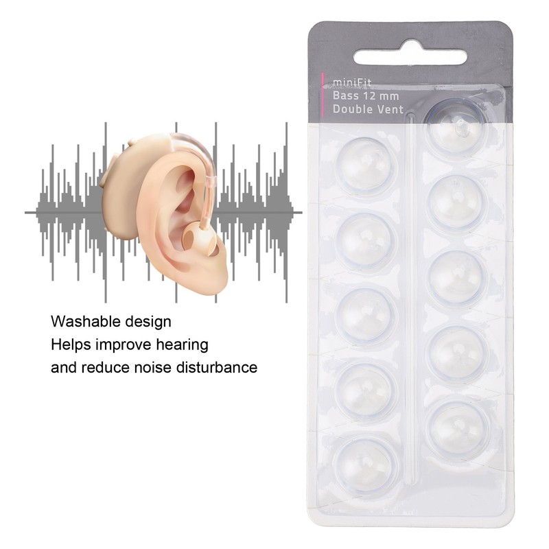 10pcs Double Vent Bass Dome Accessory Single Layer Double Vent