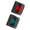 Pair of IP66 Signal Lamp Red Green LED Navigation Warning