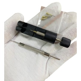 OTOPO Metal Watch Band Link Removal Kit, Tools to Adjust and Remover Bracelets Strap, Pin Remover for Sizing Bands, Watch Band Adjust Repair Tool Kit with Extra Replacement