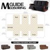 KinCam Recliner Sofa Covers for 3 Seat, 100% Waterproof Reclining