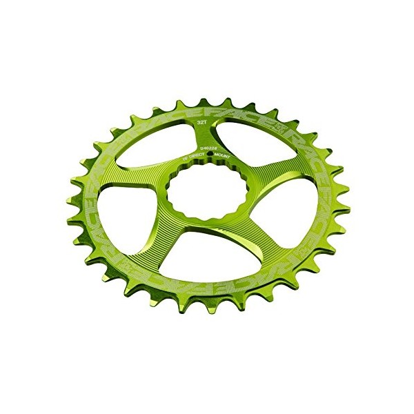 Race Face Narrow Wide Cinch Direct Mount Chainring Green, 32T